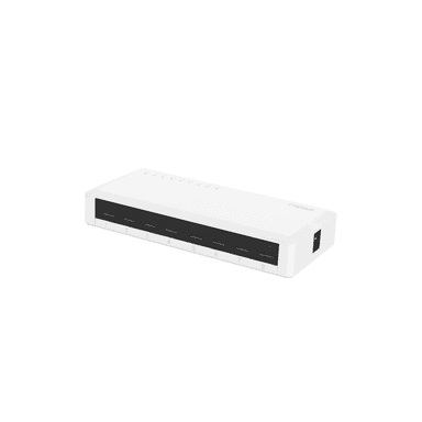 IMOU komutatorius SG108C 8-port Gigabit – priekinis vaizdas su 8 Gigabit RJ45 prievadais.