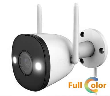 Bevielė kamera WiFi 5MP. – pagrindinis priekinis vaizdas, pabrėžiantis modernų dizainą ir judesio detekcijos galimybes.